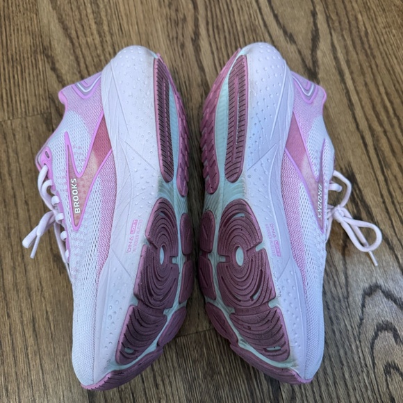 Brooks Women’s Glycerin 21 Neutral Running Shoe - Pink Lady/Fuchsia Pink - W10 - Picture 8 of 9